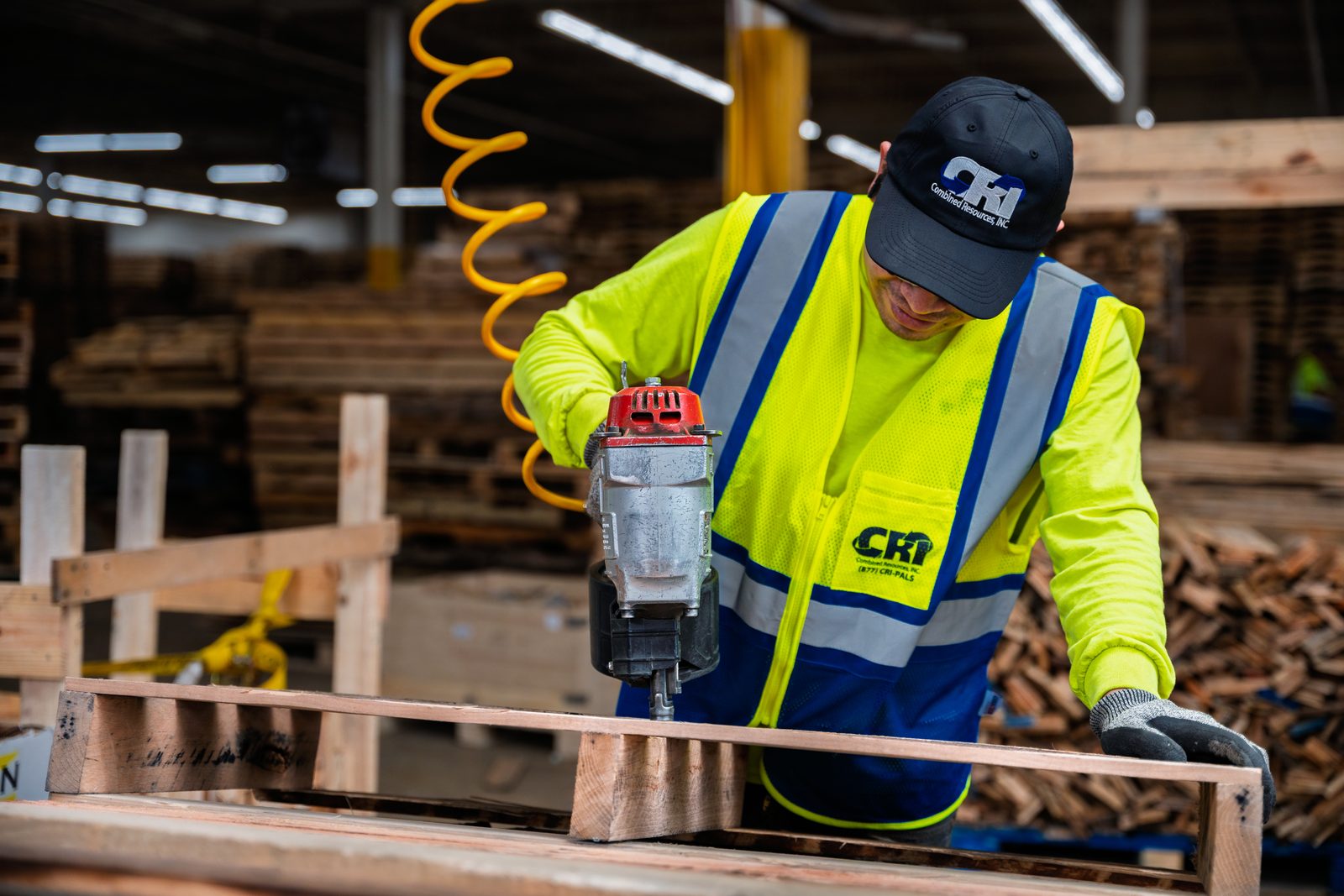 CRI recycling operations serving commercial facilities