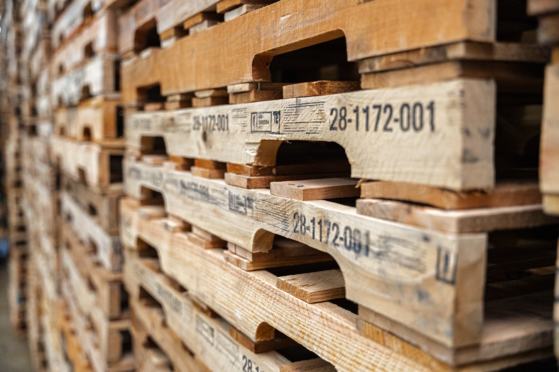 Pallet recycling and sorting operations